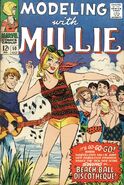 Modeling With Millie #50 "Beach-Ball Discotheque!" (October, 1966)