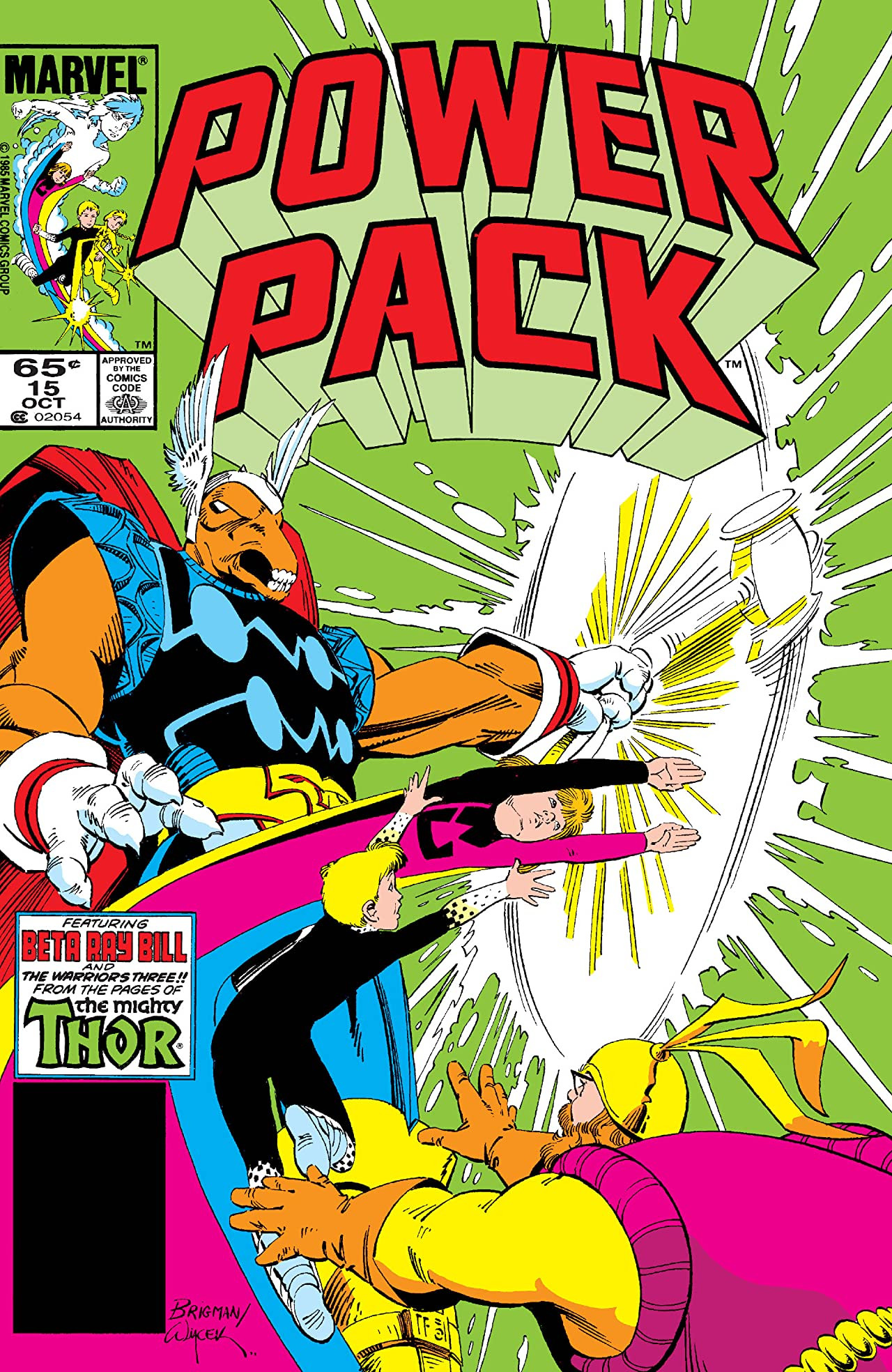 POWER PACK returns in new one-shot by Louise Simonson, June