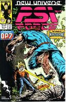 Psi-Force #15 "Displaced Paranormal" Release date: September 1, 1987 Cover date: January, 1988