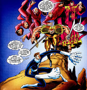 Reed Richards (Earth-616) trapped in the Hyborian Age from Fantastic Four Unlimited Vol 1 12 001