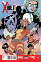 X-Men (Vol. 4) #21 "Exogenous: Part 4 of 5" Release date: November 5, 2014 Cover date: January, 2015