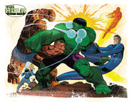 Bruce Banner (Earth-616) and Fantastic Four (Earth-616) from Fall of the Hulks Gamma Vol 1 1 0001