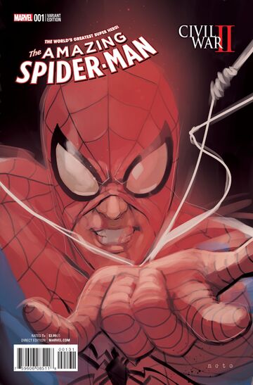 Civil War II: Amazing Spider-Man Vol 1 1 | Marvel Database | Fandom