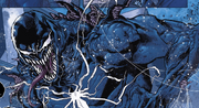 Venom (Symbiote) (Earth-807128) and Madrox Gang (Earth-807128) from Old Man Hawkeye Vol 1 2 0001