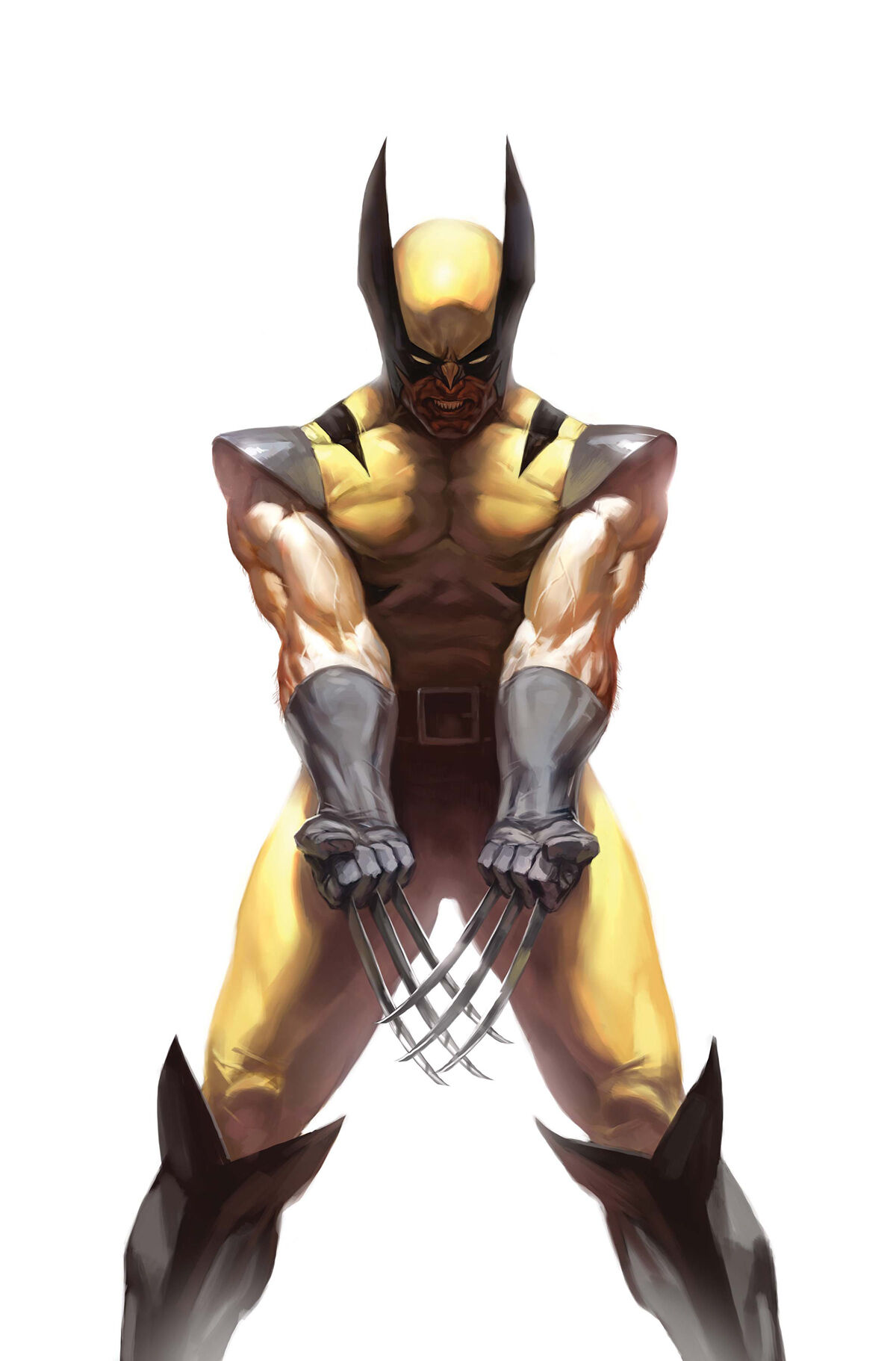 Copycat 1/6 Wolverine Logan Clothing Suit & Wolf Paw Set F 12'' Action Figure