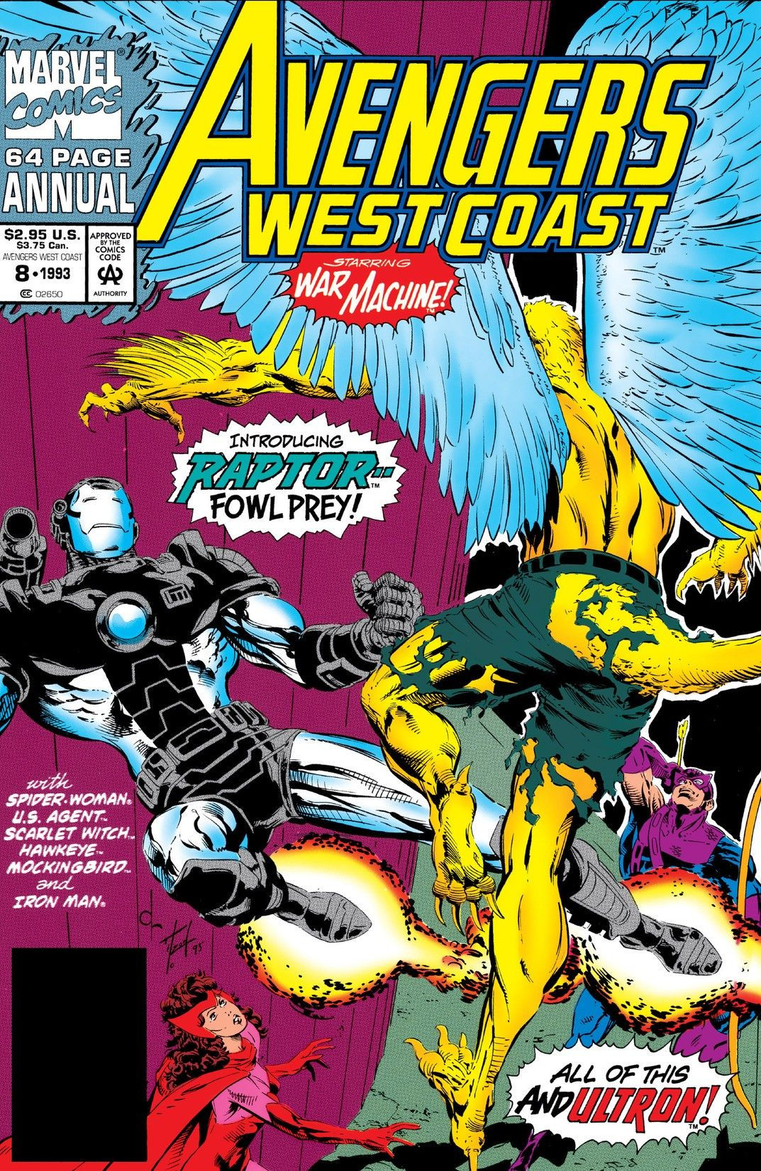 Avengers West Coast Annual Vol 1 8 | Marvel Database | Fandom