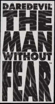 Daredevil The Man Without Fear Vol 1 3 Logo