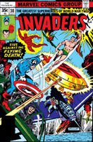 Invaders #30 "Five Against the Flying Death" Release date: April 18, 1978 Cover date: July, 1978