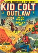 Kid Colt Outlaw #16 "No Time to Die..." (September, 1951)