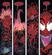 Carnage IV (Symbiote) (Earth-616) and Cletus Kasady (Earth-616) from Web of Venom Carnage Born Vol 1 3 004