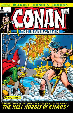 Conan the Barbarian #11 - Rogues in the House starring Thak (Marvel, 1970)  F/VF