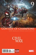 Contest of Champions Vol 1 9.jpg (214 kB) #9 Disturbios Civiles Lanzado: 1 de junio, 2016 Publicado: Agosto, 2016