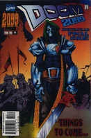 Doom 2099 Vol 1 44.jpg (106 KB) Doom 2099 #44 "Entangling Alliances" Release date: June 19, 1996 Cover date: August, 1996