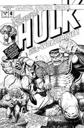 Hulk (Vol. 5) #4 Ultimate Comics Exclusive Black and White Variant