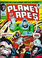 Planet of the Apes (UK) #36 Release date: June 28, 1975 Cover date: June, 1975