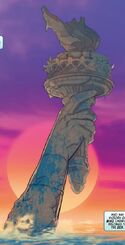 Statue of Liberty from Namor Conquered Shores Vol 1 1 001