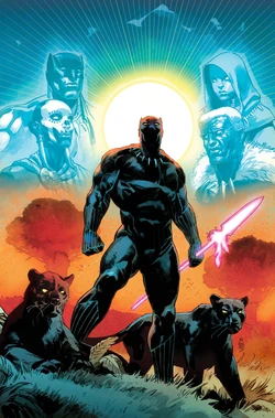 Wakanda Vol 1 1 Klein Variant Textless