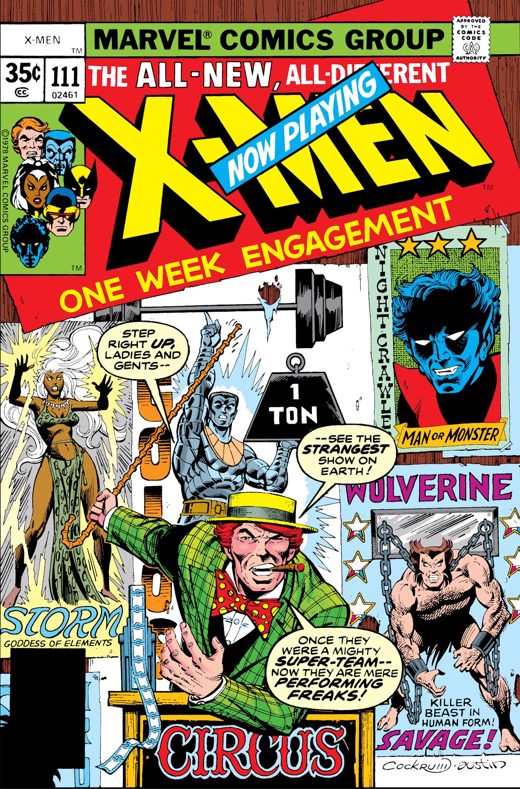 X-men #111 メズメロ❗️1978年出版 アメコミリーフ X-Men Vol 1 111 | Marvel Database | Fandom