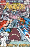 Avengers Annual #19 "Beat Me in St. Louis!" Release date: July 31, 1990 Cover date: September, 1990