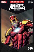 Avengers United Infinity Comic #24 "Chapter Five The Dead Moon (Part Four)" Release date: March 21, 2024 Cover date: March, 2024