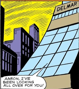 Delmar Insurance Company (Earth-616) from Machine Man Vol 1 19 001