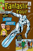 Fantastic Four #50 "The Startling Saga of the Silver Surfer!" Release date: February 10, 1966 Cover date: May, 1966