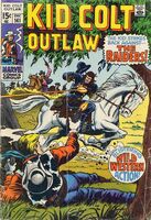 Kid Colt Outlaw #141 "The Raiders!" Cover date: December, 1969