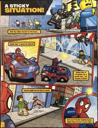 "A Sticky Situation!" comic