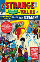 Strange Tales #120 "The Torch Meets the Iceman!" Release date: February 11, 1964 Cover date: May, 1964