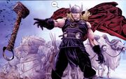 Thor Odinson (Earth-616) during the Third Ragnarok Cycle from Thor Ages of Thunder Vol 1 1