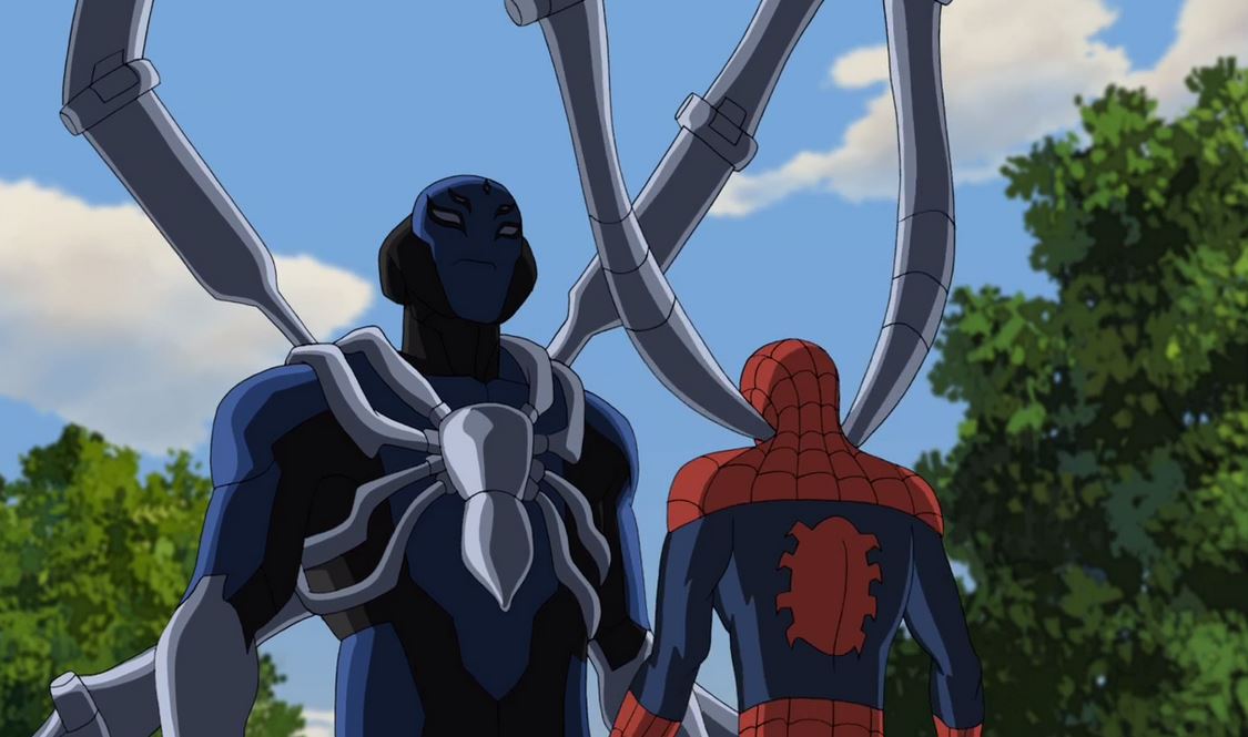 ultimate spiderman cartoon characters