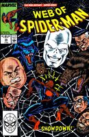 Web of Spider-Man #55 "Showdown" Release date: June 13, 1989 Cover date: October, 1989