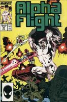 Alpha Flight #51 "Friends in High Places!" Release date: June 30, 1987 Cover date: October, 1987