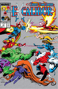 Excalibur #14 ""Too Many Heroes"" (November, 1989)