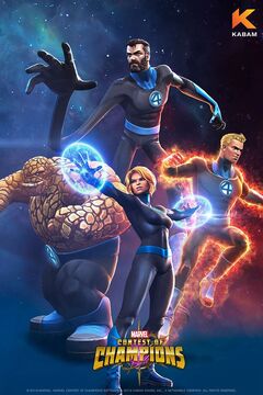 Marvel Contest of Champions - The Grandmaster wants to remain in line with  Earth-TRN517's customs and begin the Trial of Reed Richards.