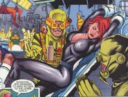 Heather McNeil (Earth-616) and Advanced Idea Mechanics (Earth-616) from Wolverine Vol 2 142 001