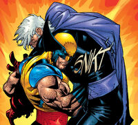 James Howlett (Earth-616) and Max Eisenhardt (Earth-616) from X-Men Vol 2 113 001