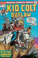 Kid Colt Outlaw #197 "The Day the Kid Was Captured!" Release date: May 6, 1975 Cover date: August, 1975