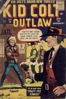 Kid Colt Outlaw #78 "Sam Hawk, Manhunter!" Release date: December 20, 1957 Cover date: May, 1958