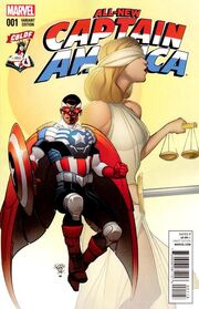 All-New Captain America Vol 1 1 Comic Book Legal Defense Fund Variant
