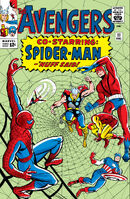 Avengers #11 "The Mighty Avengers Meet Spider-Man!" Release date: October 8, 1964 Cover date: December, 1964