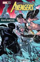 Avengers (Vol. 8) #53 "The Death Hunters - Part Three: The Vivisection of Avengers Mountain" Release date: February 9, 2022 Cover date: April, 2022