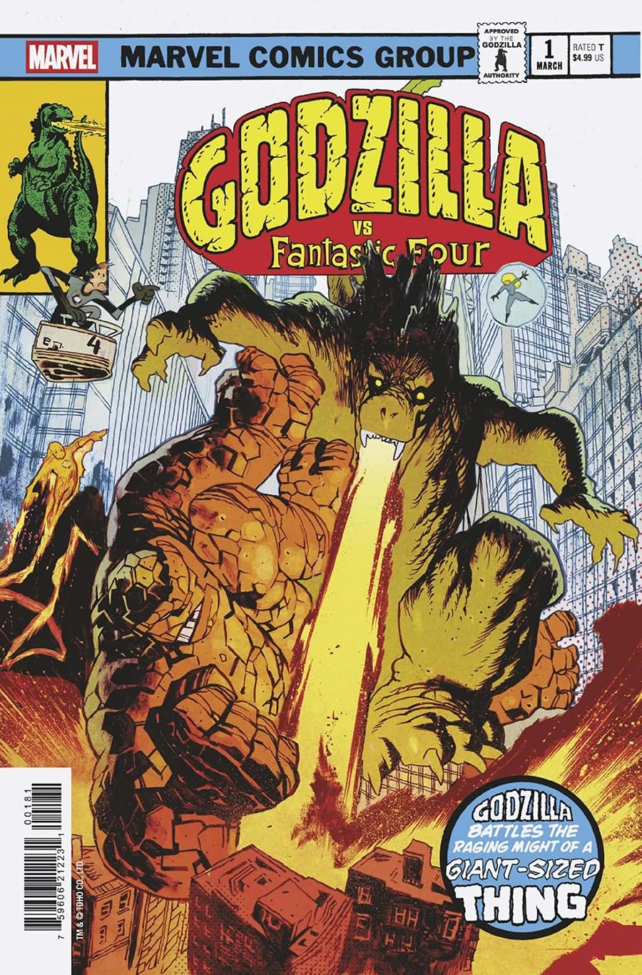 Heft (Godzilla King of the Monsters Homage Variant)
