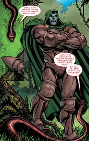 Mephisto (Earth-616) and Victor von Doom (Earth-22215) from Avengers Vol 8 50 001