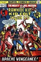 Mighty Marvel Western #22 Release date: October 3, 1972 Cover date: January, 1973