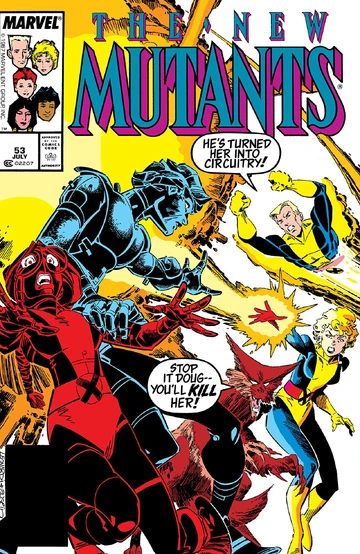 New Mutants Vol 1 53 | Marvel Database | Fandom