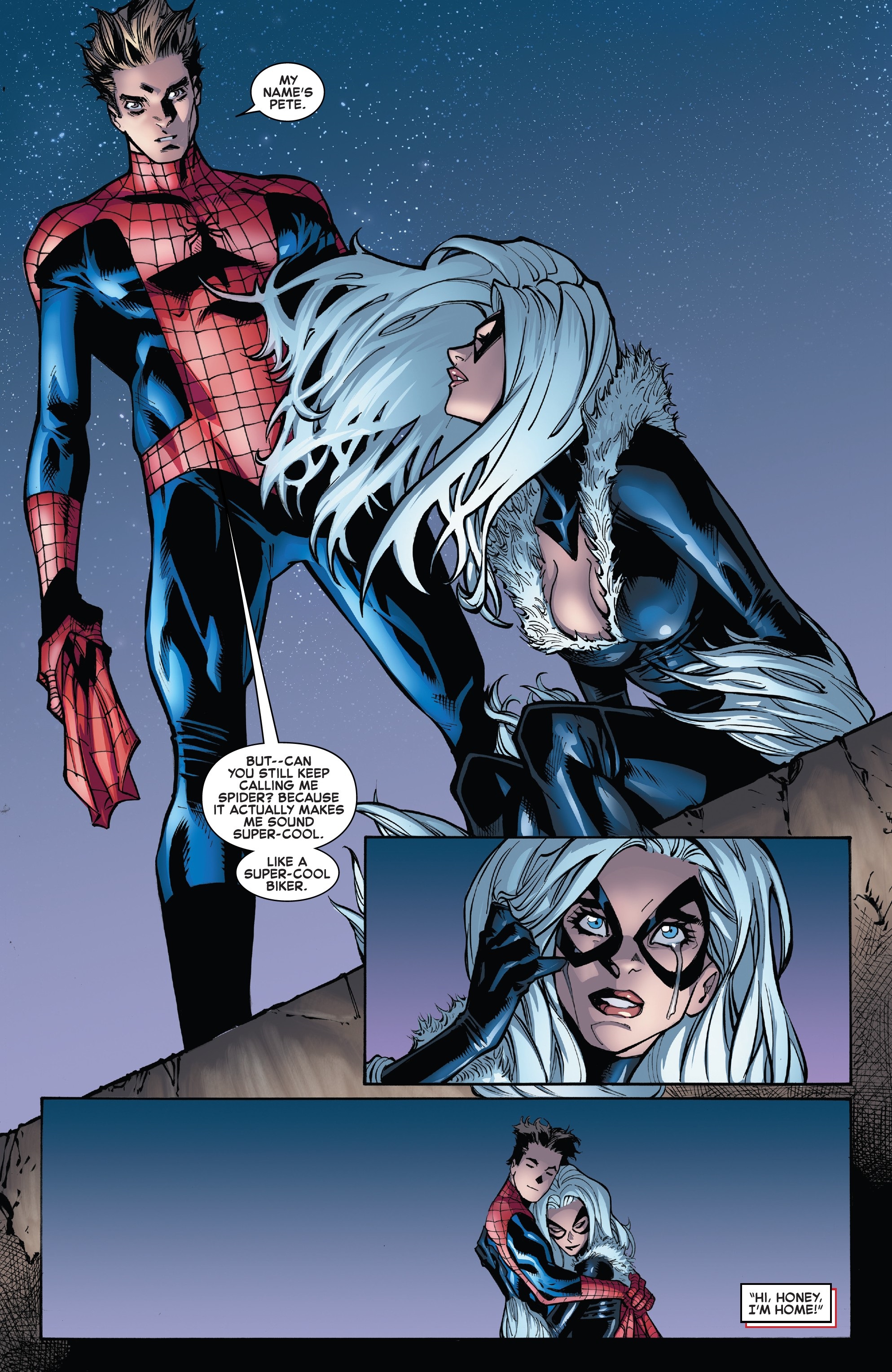 felicia hardy and peter parker