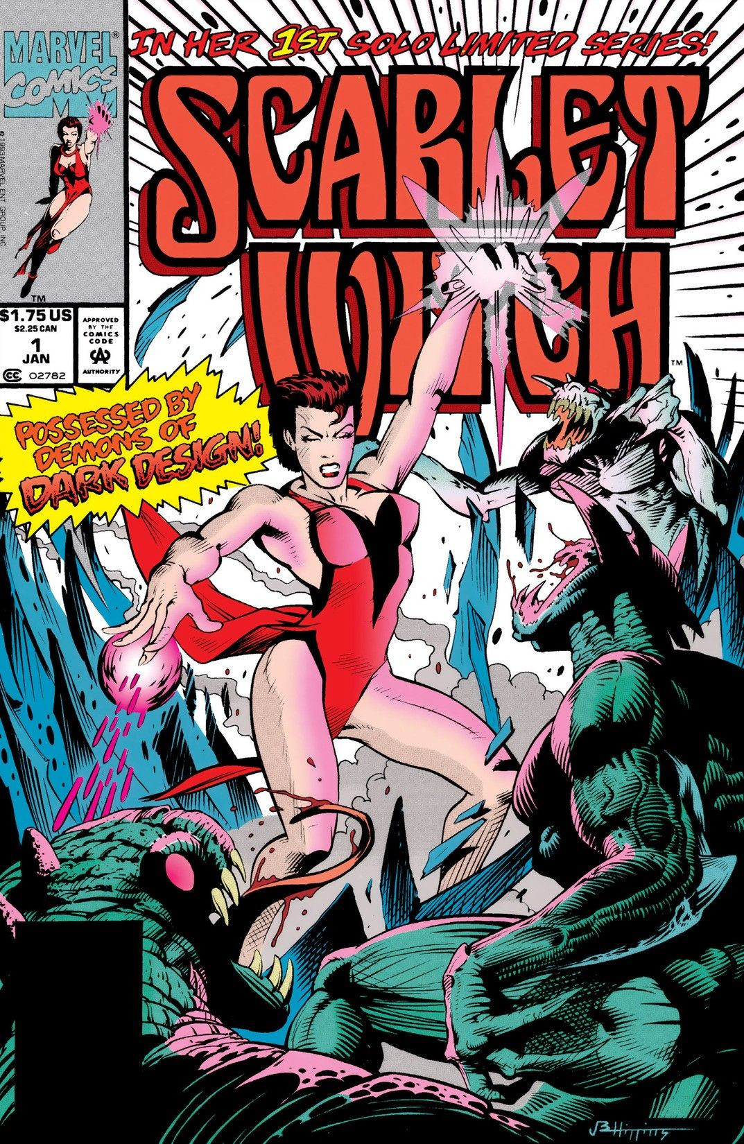 Scarlet Witch BR - ATENÇÃO, NÃO É UM TREINAMENTO! 🚨 Primeira  imagem(Vazada) de Darkhold Alpha #1.