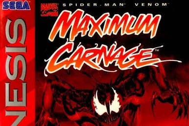 Sega megadrive - Maximum carnage (reproduction) – Rétronits