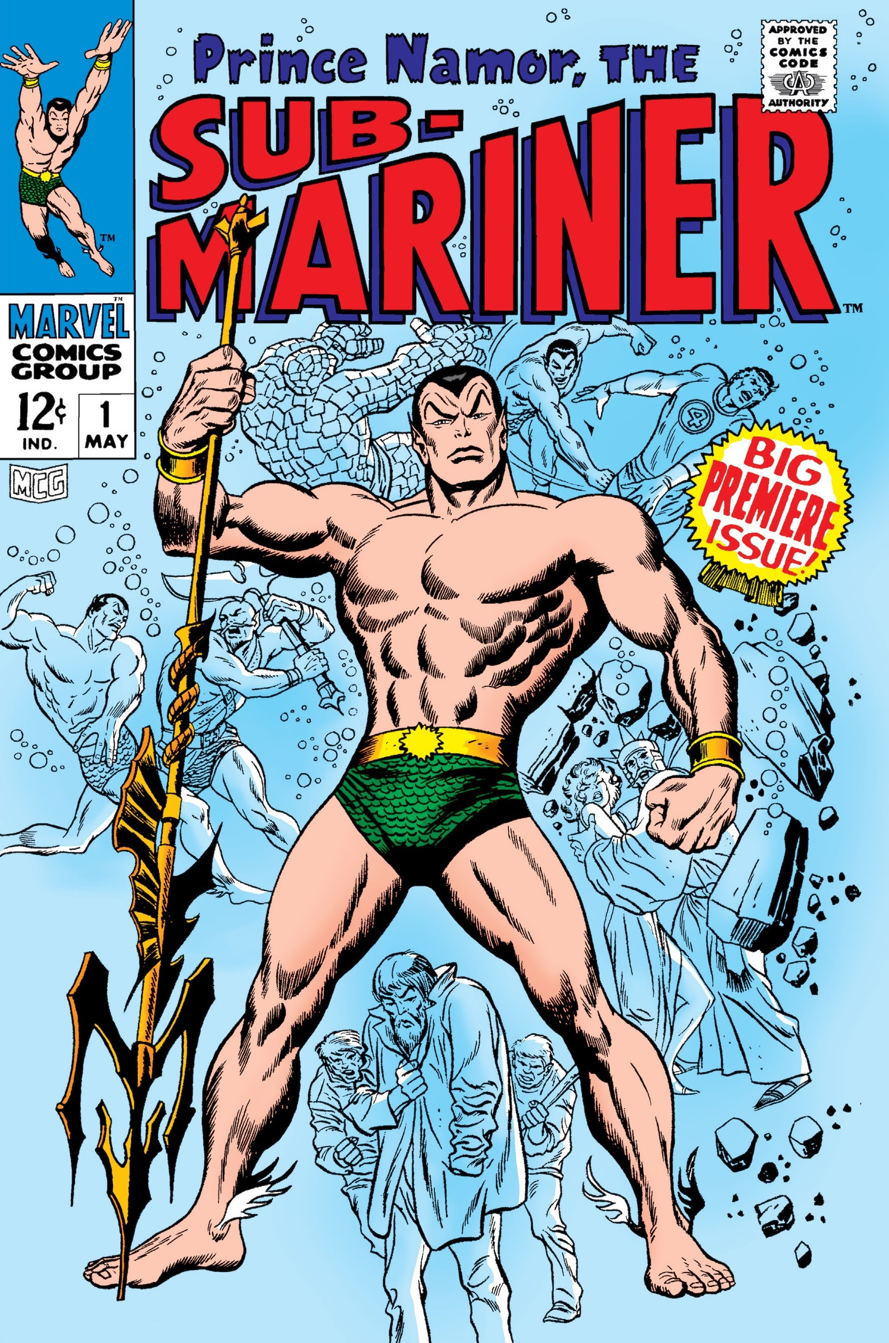 Sub-Mariner Vol 1 1 | Marvel Database 